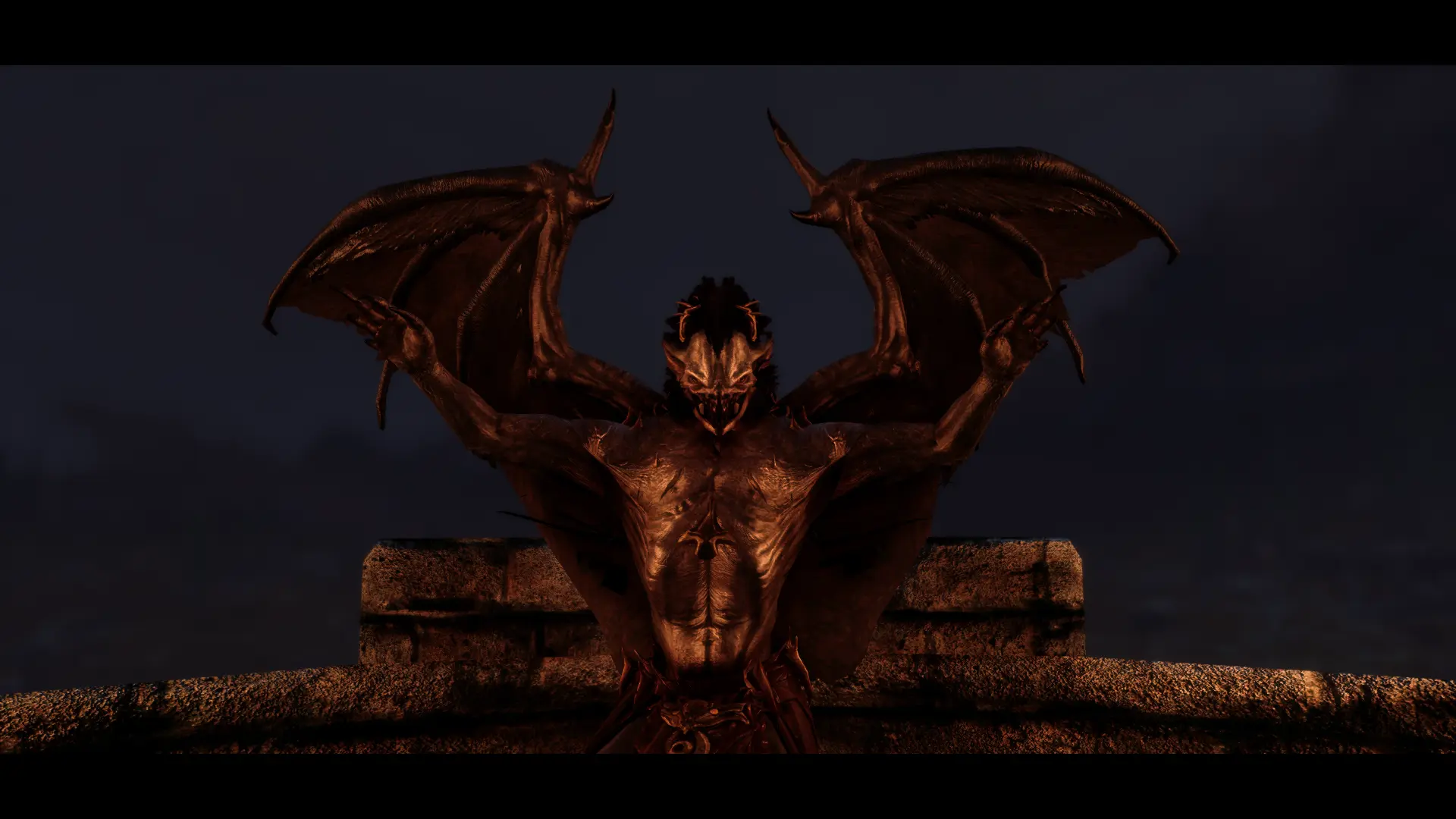 New Vampire Lord Replacer by Renzobich - Unofficial SSE Port at Skyrim ...