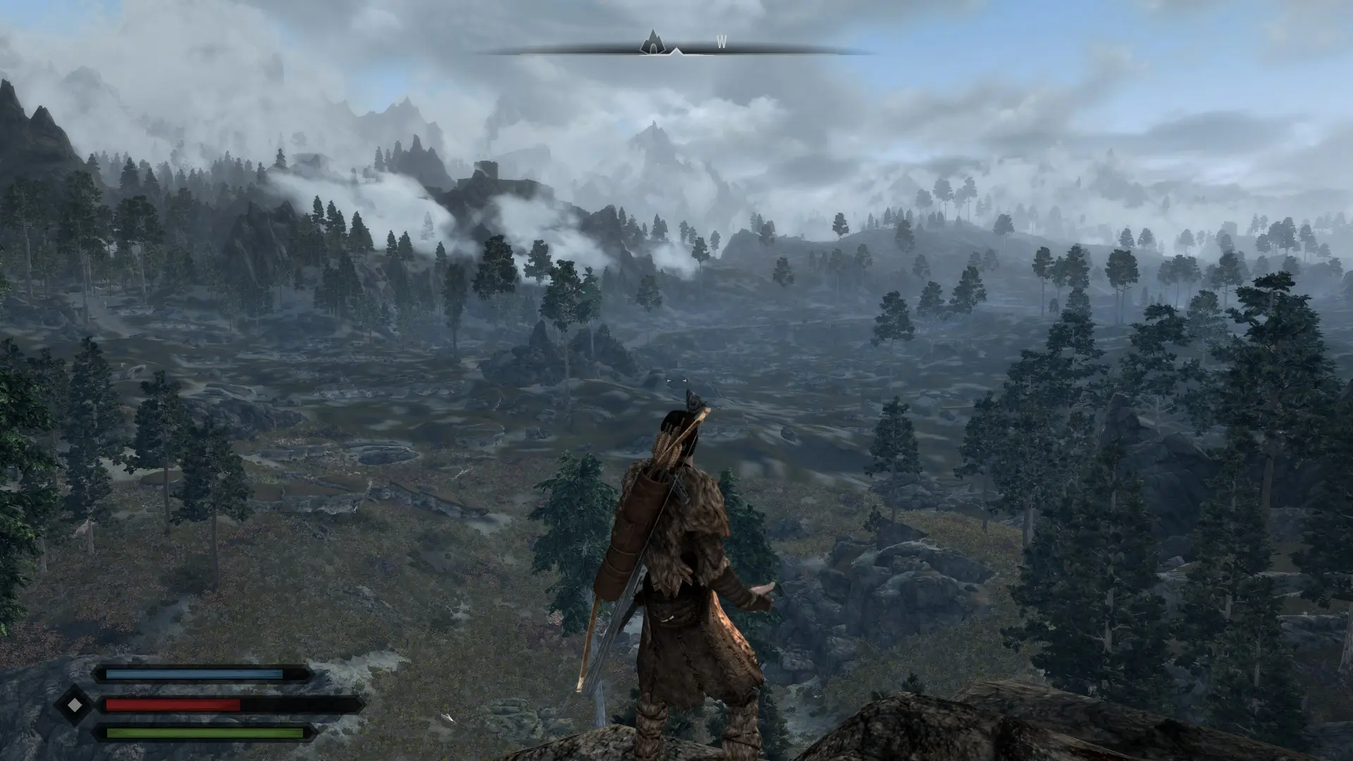 Nordic UI Skyrim. Skyrim HUD. Immersive HUD. Edge UI Skyrim.