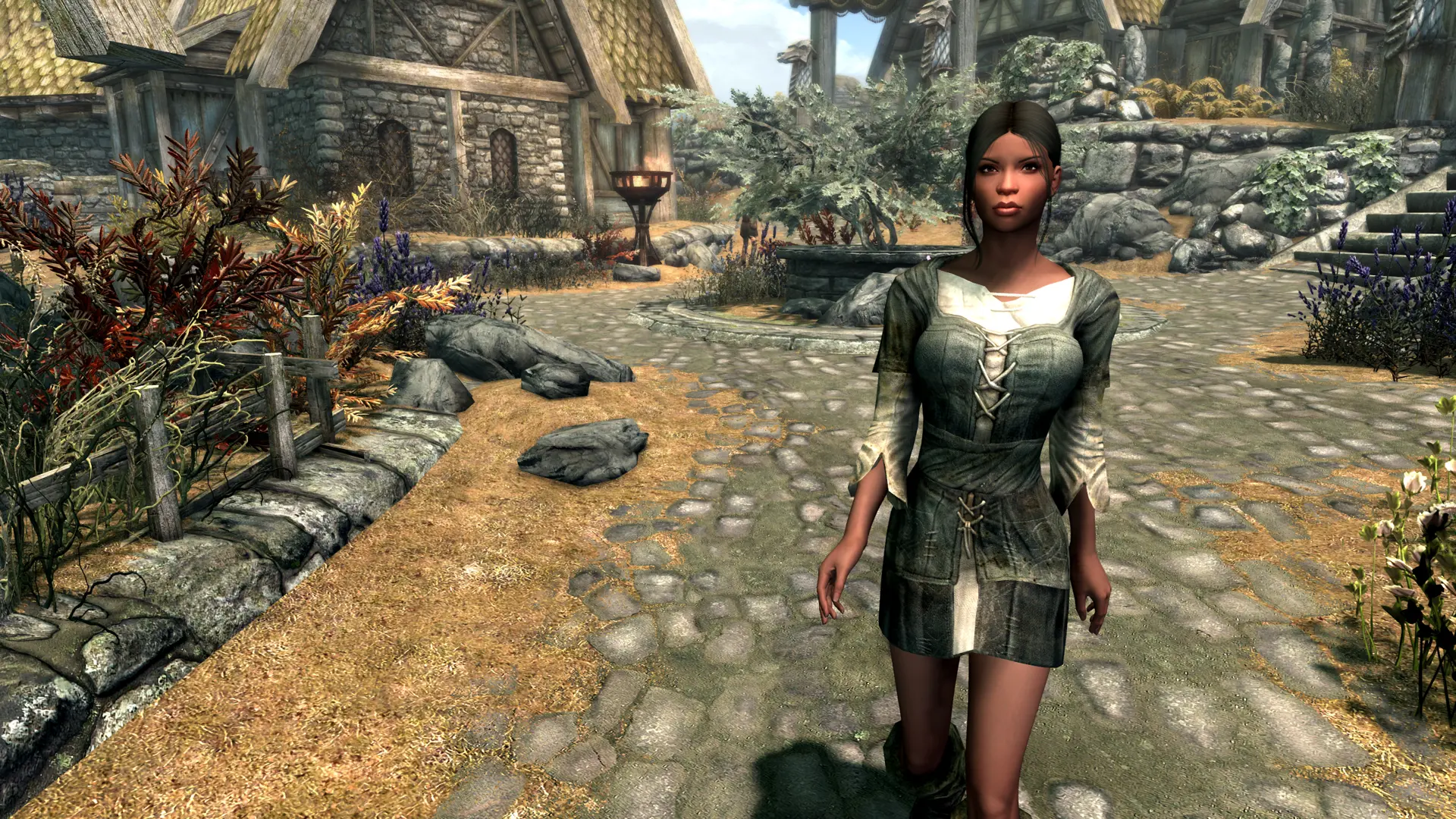 Wodos Saffir With Physics Wig Basic Variation At Skyrim Special