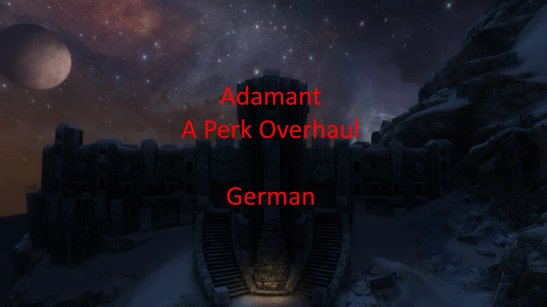 Adamant a perk overhaul