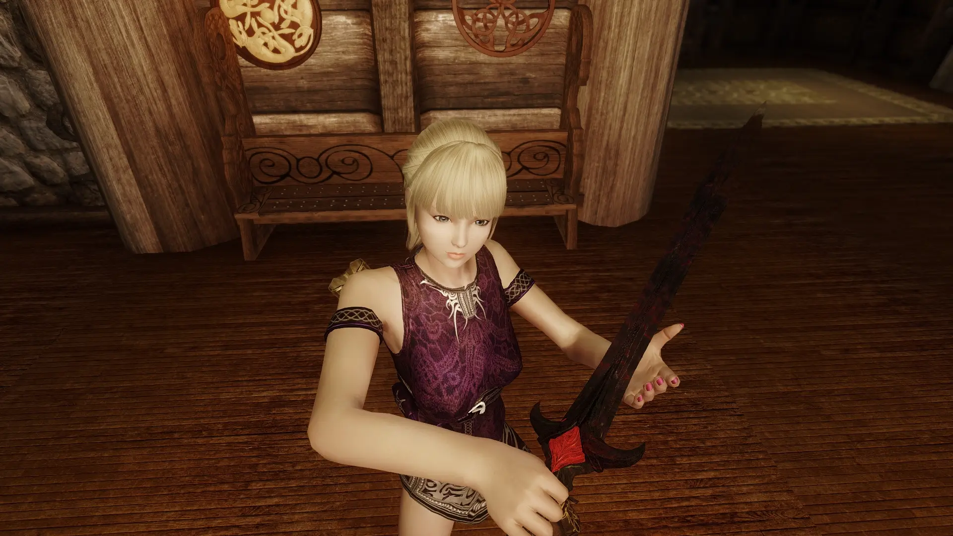 Marie Rose preset and modder's resource at Skyrim Special Edition Nexus ...