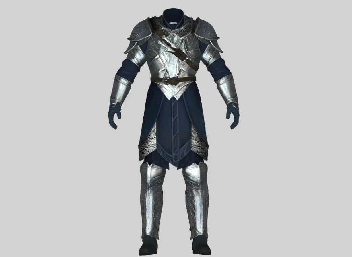 Silver Elven Armor at Skyrim Special Edition Nexus - Mods and Community