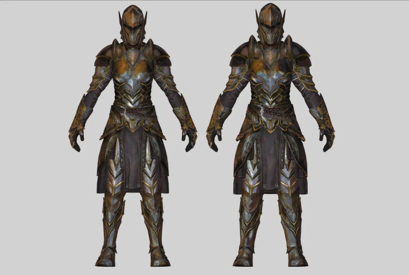 Ebony Armor Type 2 At Skyrim Special Edition Nexus Mods And Community