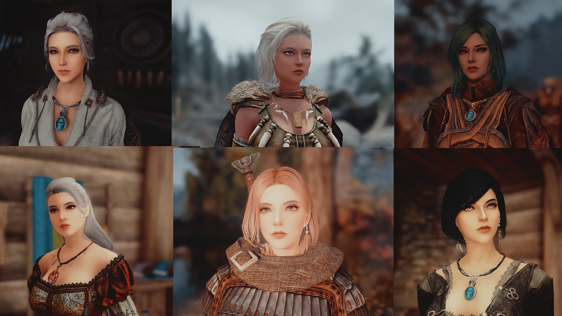 Vicni's Character Presets Collection at Skyrim Special Edition Nexus ...