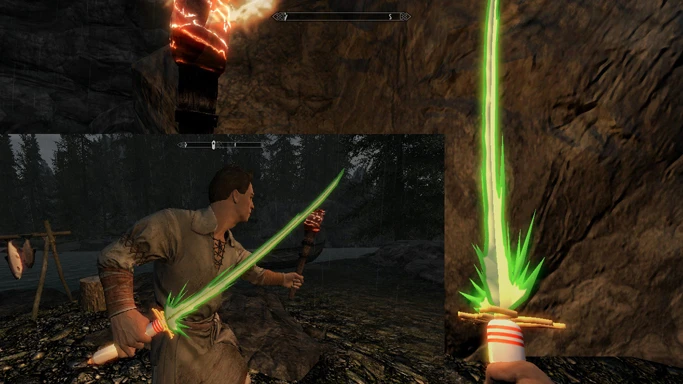 Skyrim special edition weapons mod