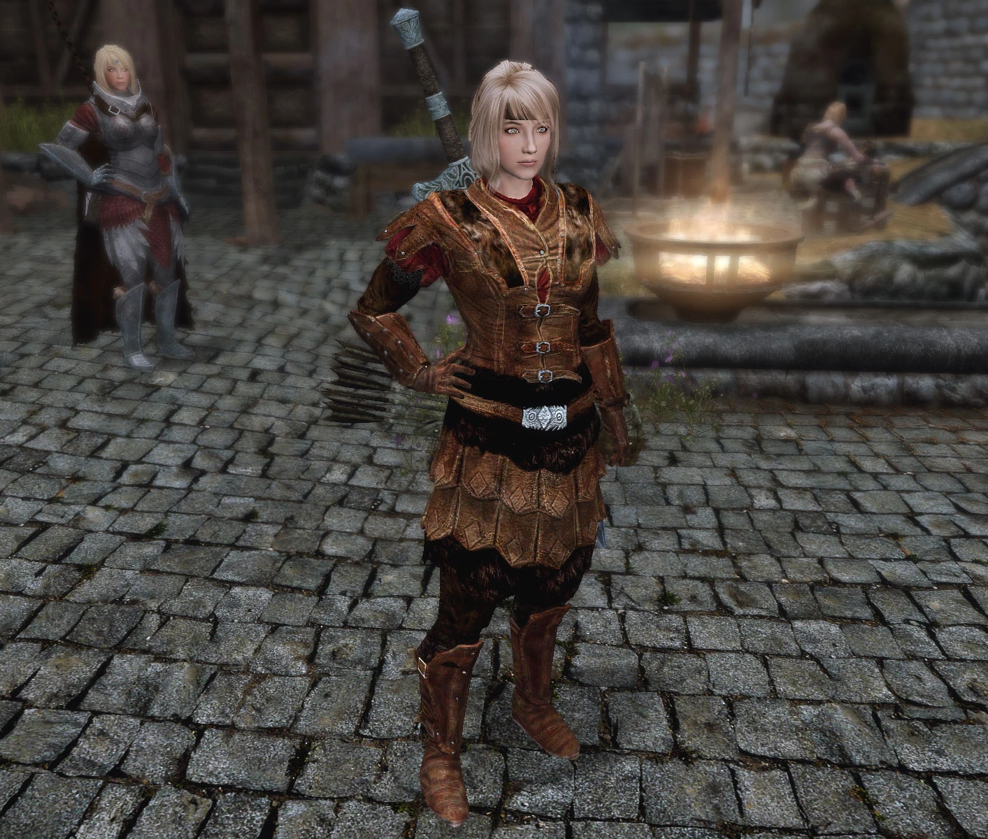 Winter Imperial Light Armor at Skyrim Edition Nexus Mods and Community