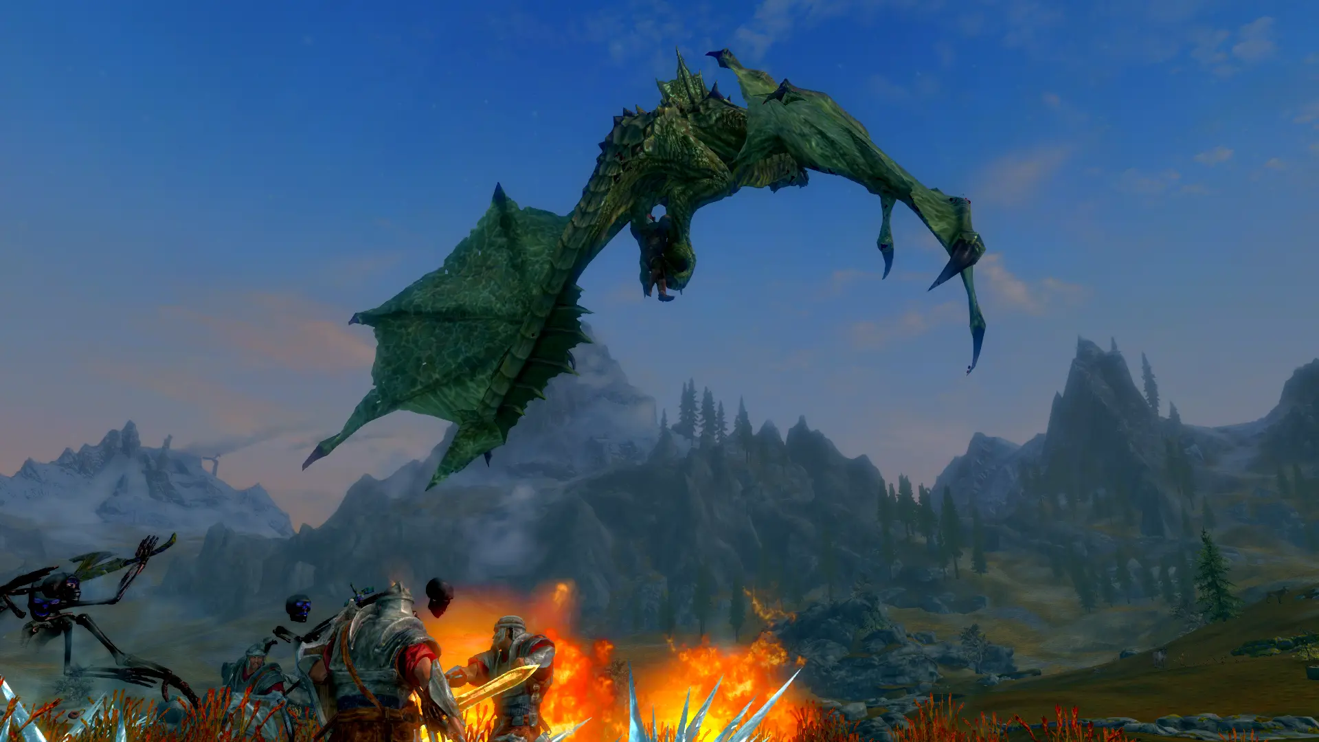 DMT's Tweaks Dragon Combat Dive Killmove at Skyrim Special Edition ...