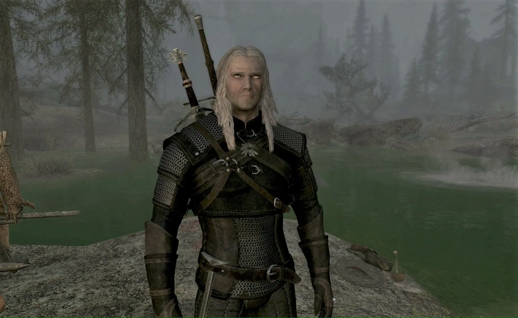 LilleMiirs Followers - The Witcher - Gerhald at Skyrim Special Edition ...