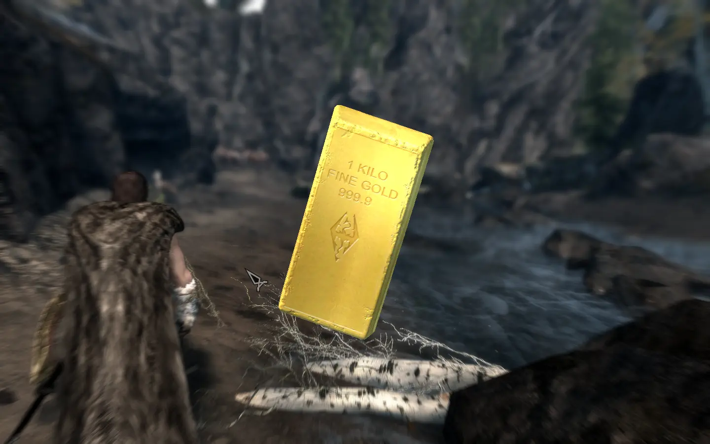 Gold Ingot Real Texture At Skyrim Special Edition Nexus Mods And   66453 1649834584 579940946 