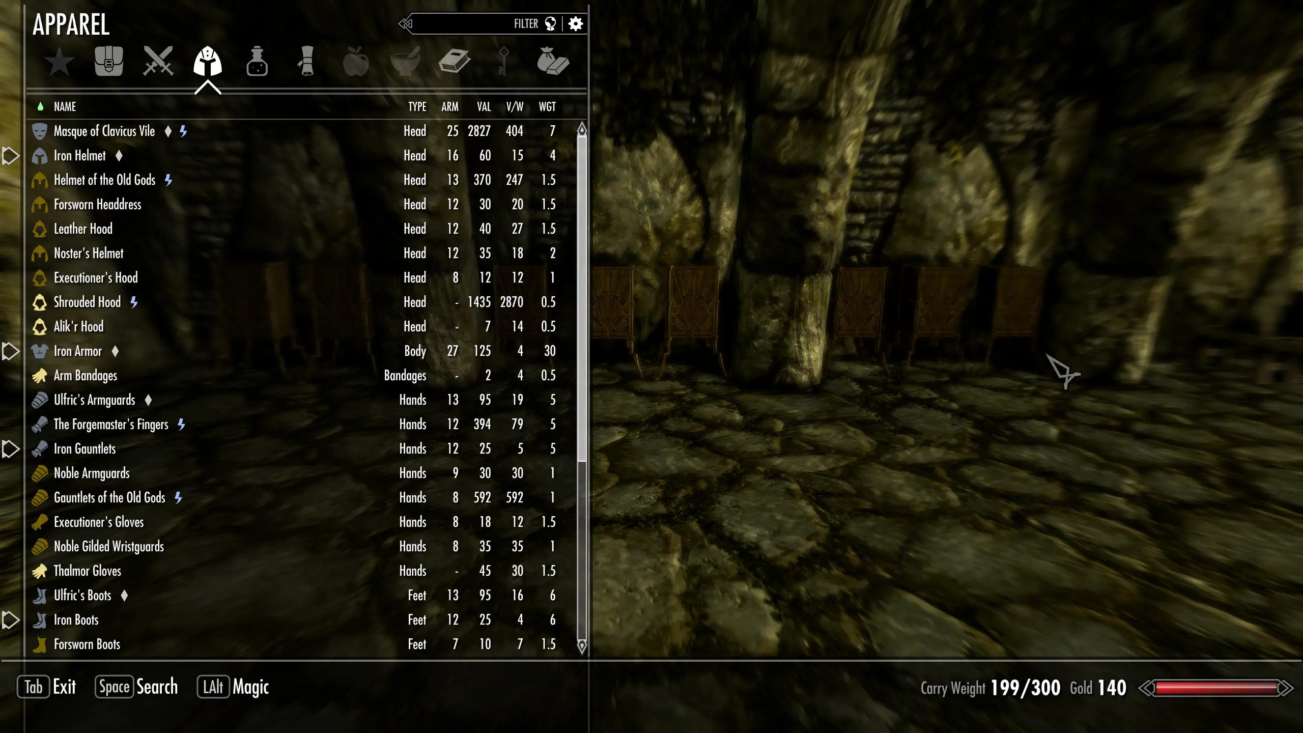 Aura's Inventory Tweaks (More SkyUI Icons Sorting Options and Columns ...