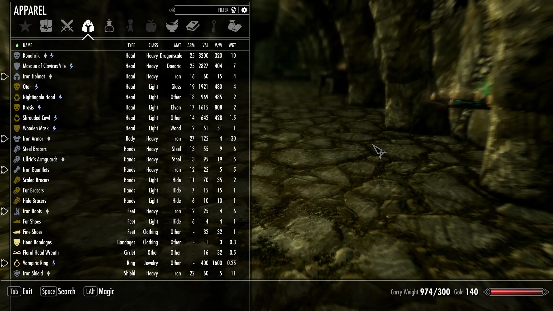 Aura's Inventory Tweaks (more Skyui Icons Sorting Options And Columns 