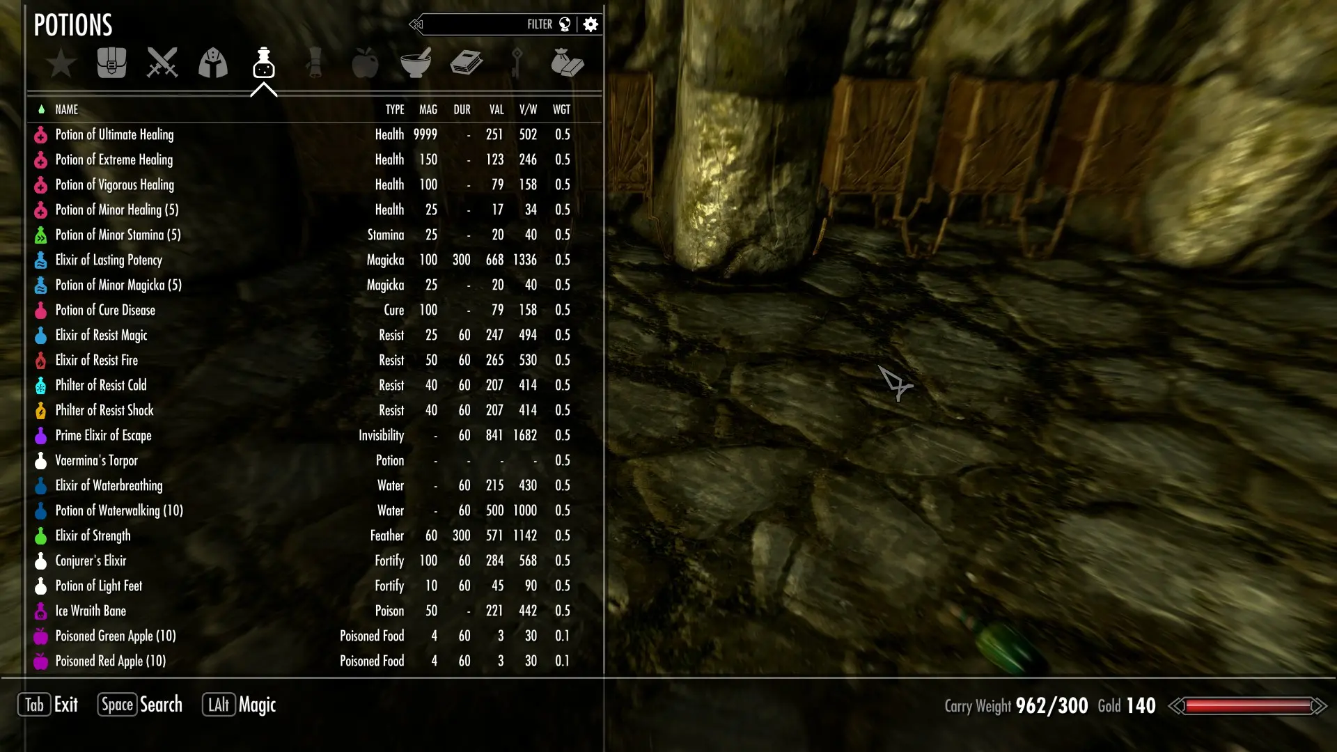 Aura's Inventory Tweaks (More SkyUI Icons Sorting Options and Columns ...