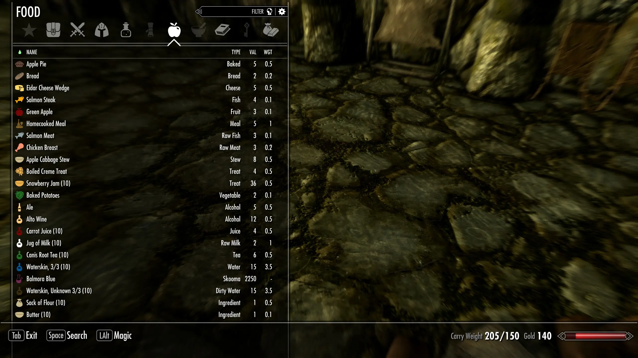 Aura's Inventory Tweaks (More SkyUI Icons Sorting Options and Columns ...