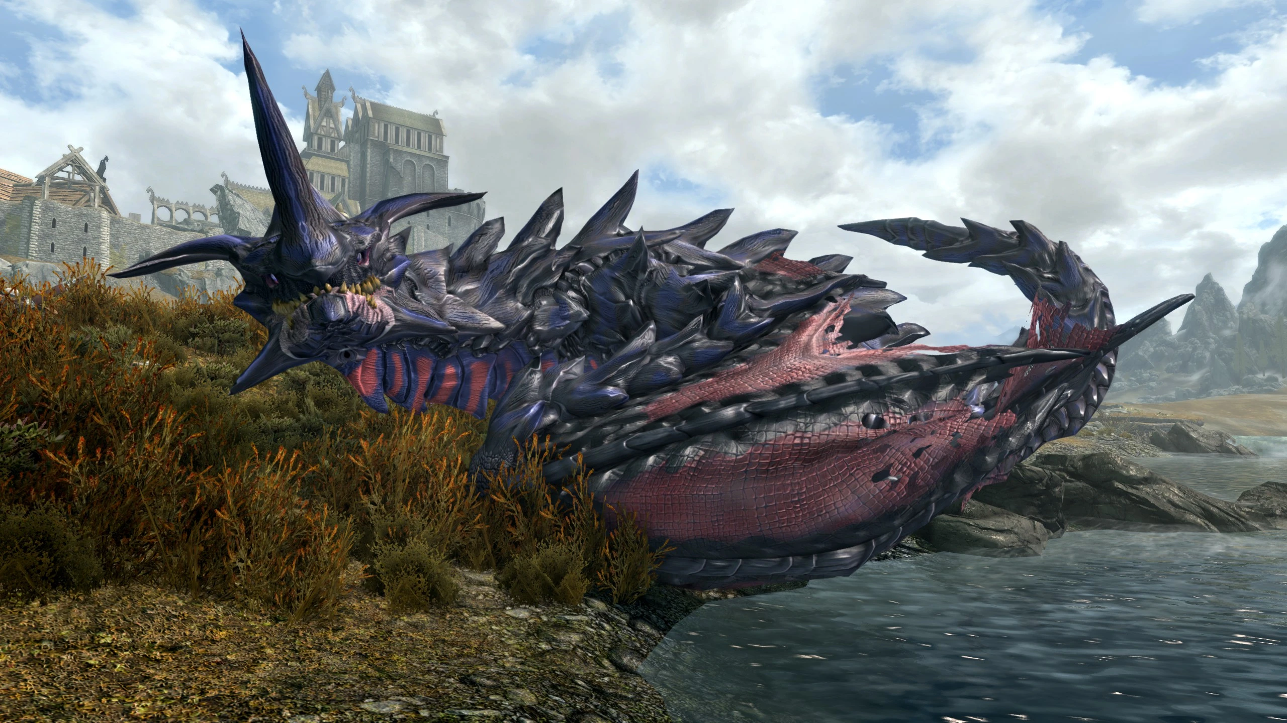 skyrim special edition dragon mods