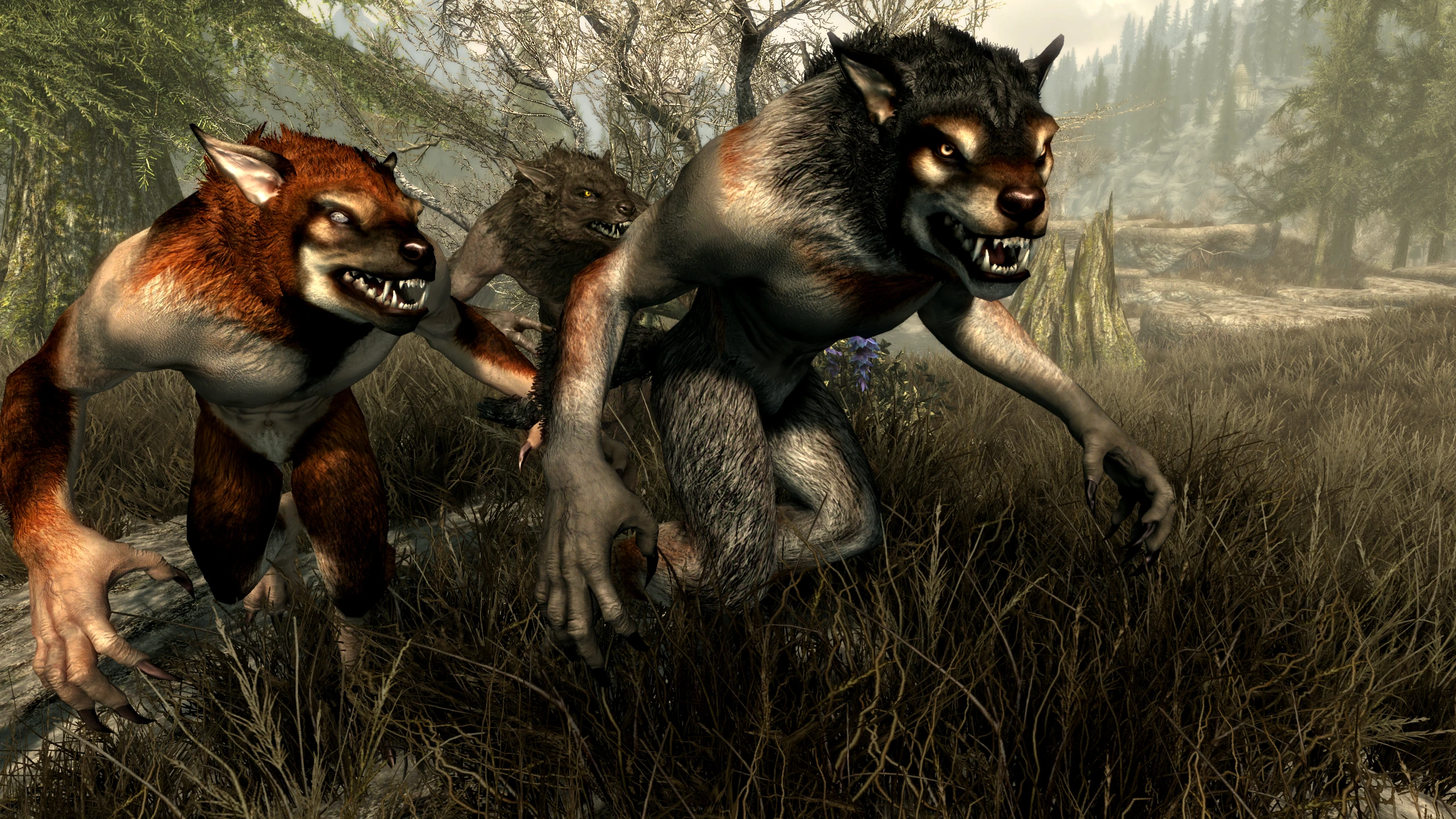 skyrim special edition werewolf mods