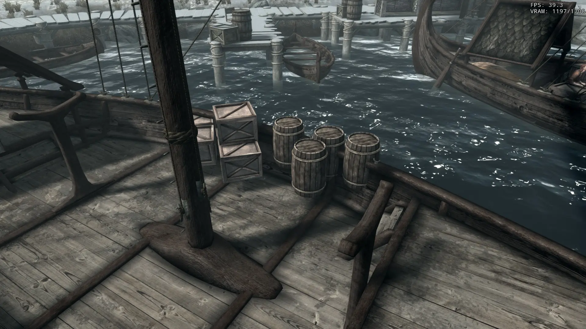 The Great City of Dawnstar - DK's Realistic Nord Ships Patch at Skyrim ...