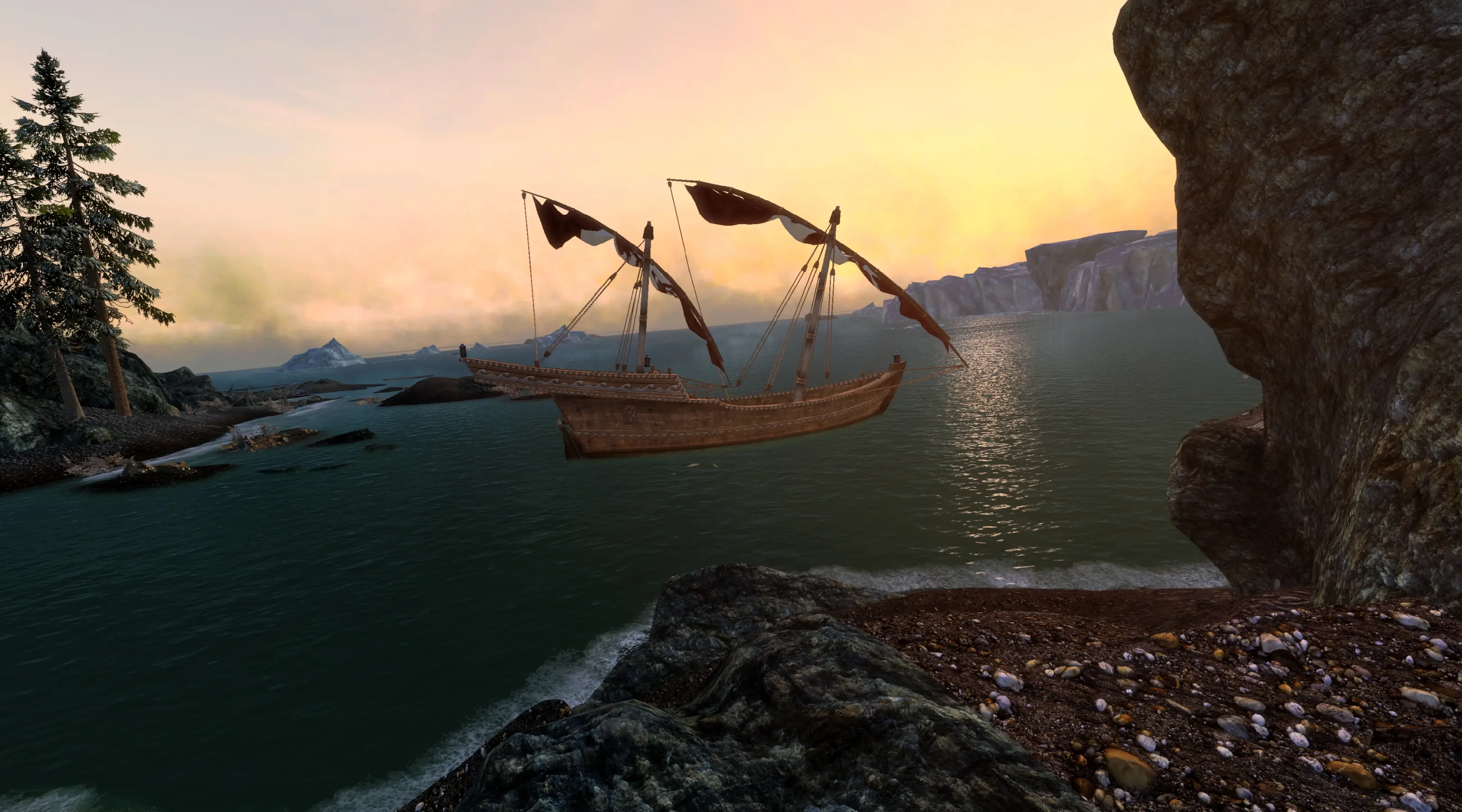 Sailable Ship VR and SE at Skyrim Special Edition Nexus - Mods and ...