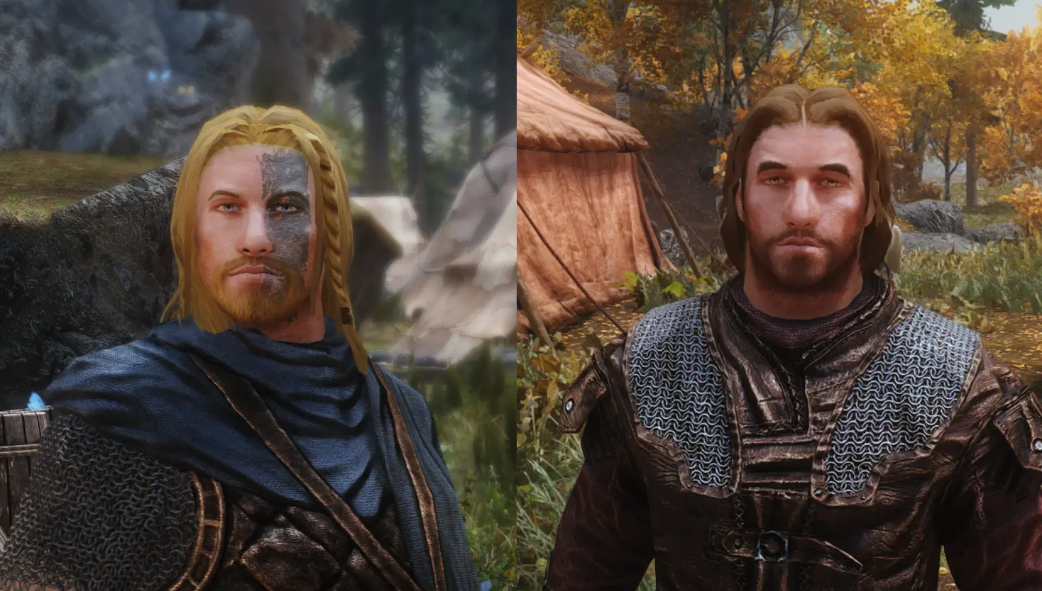 Simple Hadvar and Ralof Makeover at Skyrim Special Edition Nexus - Mods ...