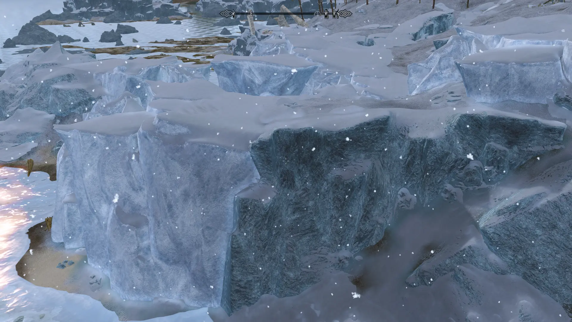 Icy Mesh Remaster - Ice Glaciers - LOD - other fixes at Skyrim Special ...