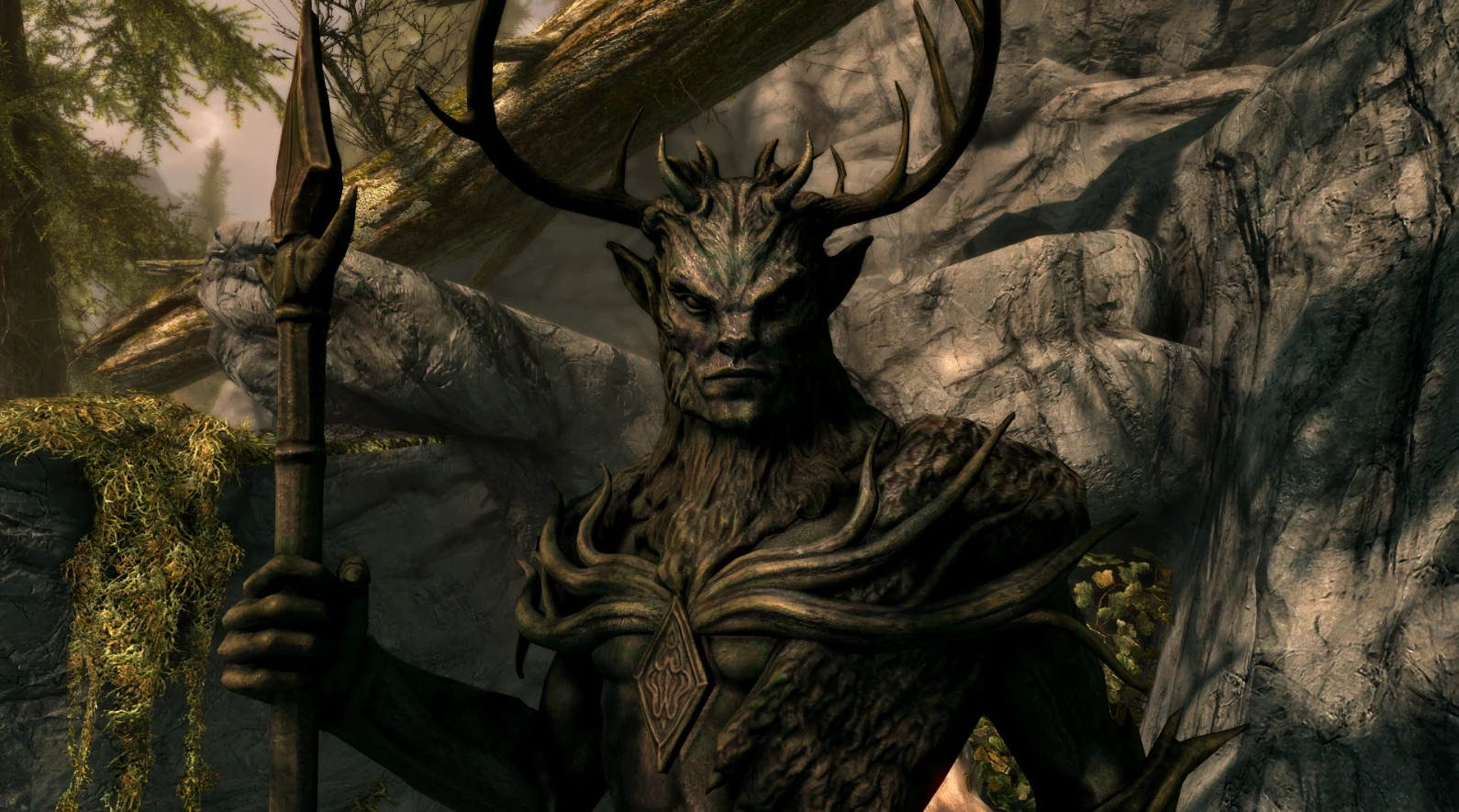 Daedric Shrines Hircine FR At Skyrim Special Edition Nexus Mods   73937 1661290949 1756117354 