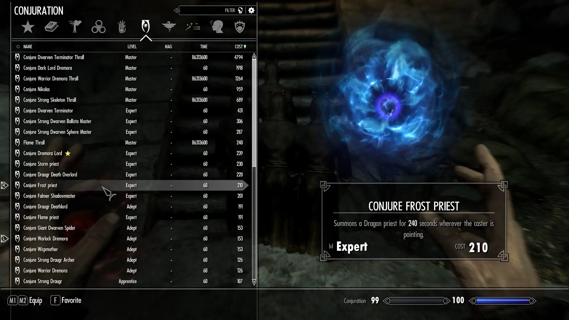 Colored Conjuration SE at Skyrim Special Edition Nexus - Mods and Community