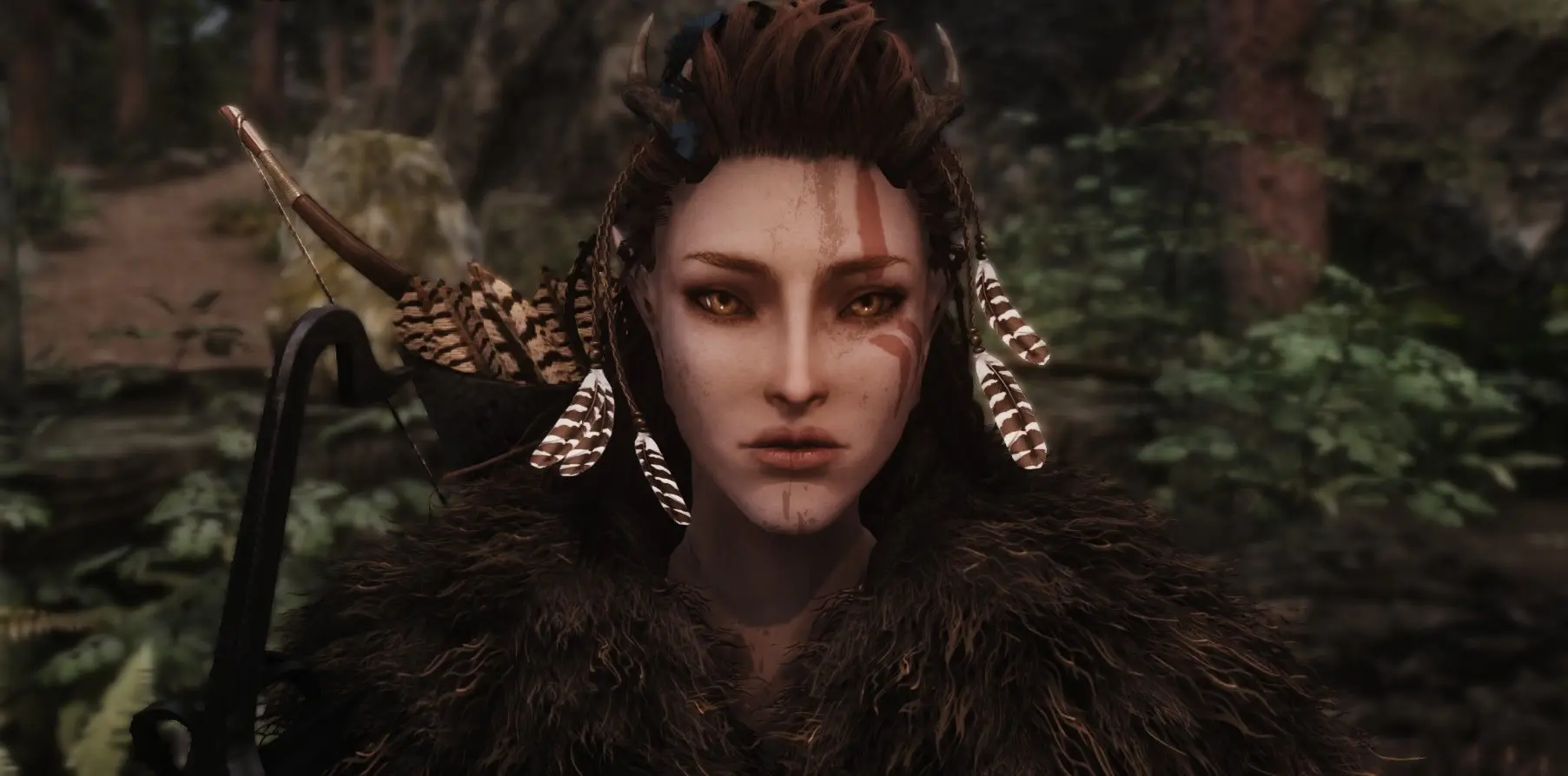 Eirwin The Odd - A HiPoly Bosmer Female Preset at Skyrim Special ...