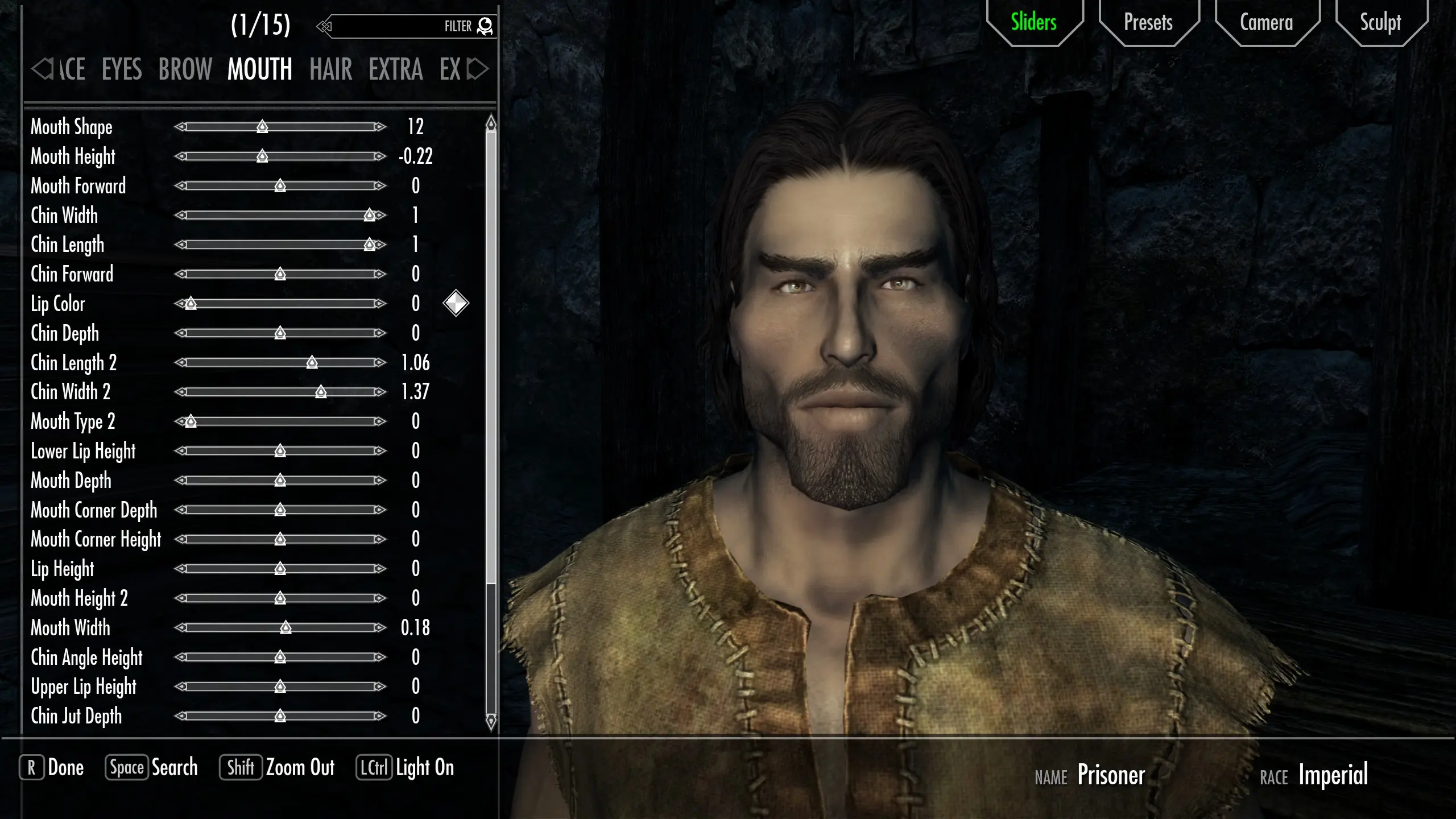 GigaChad - RaceMenu Preset at Skyrim Special Edition Nexus - Mods and ...