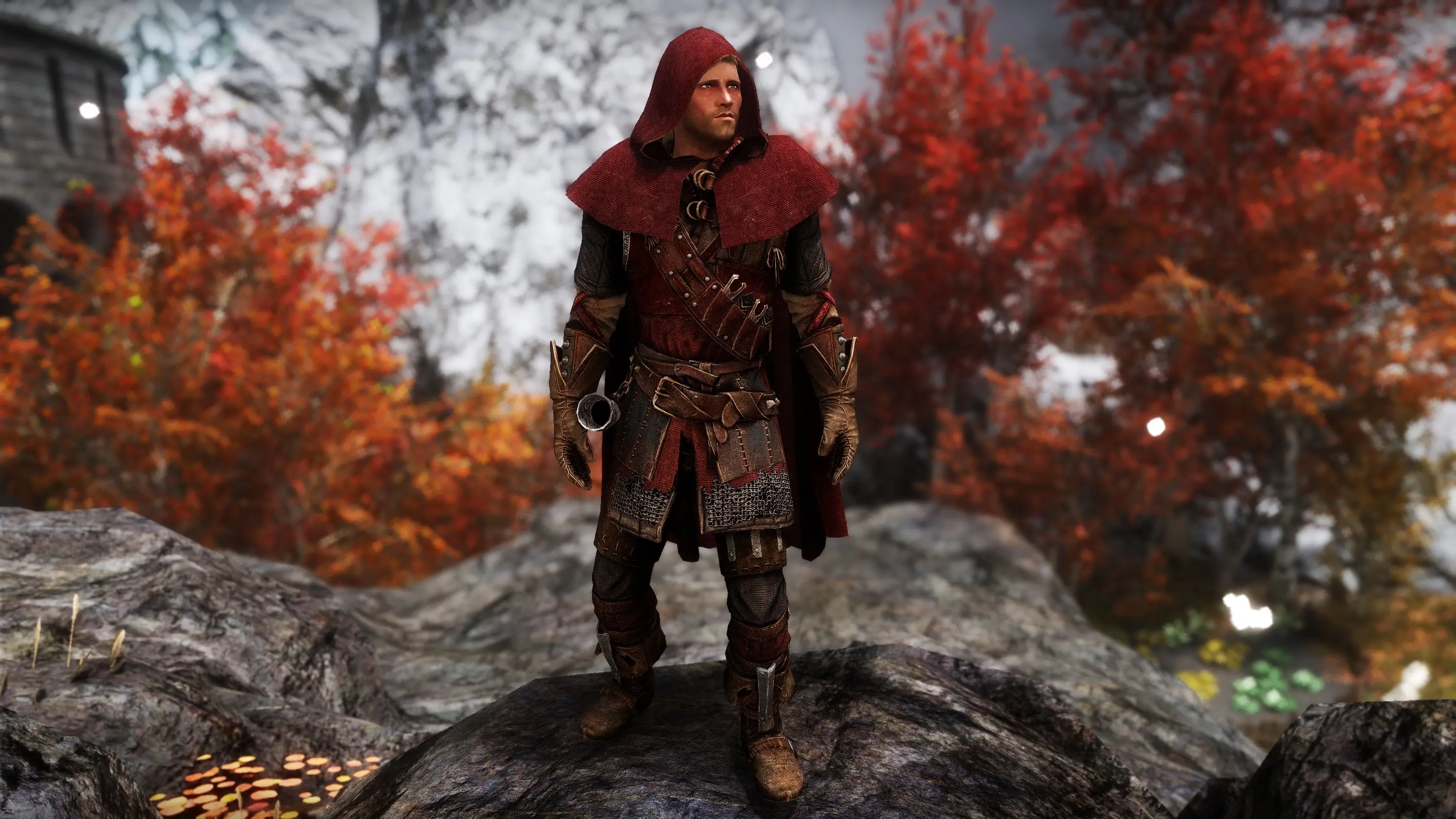 Crimson Ranger Retexture SE at Skyrim Special Edition Nexus - Mods and ...