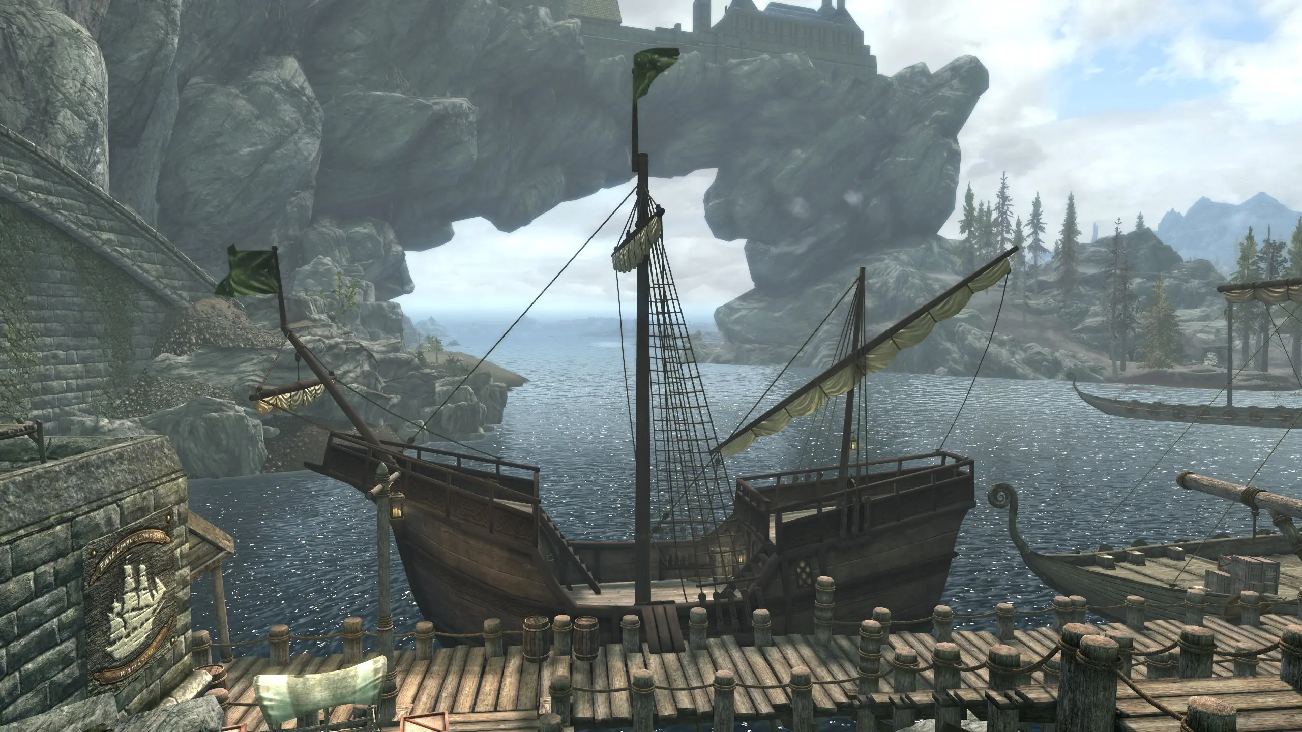 The Fairheart - Player-Owned Ship Home at Skyrim Special Edition Nexus ...