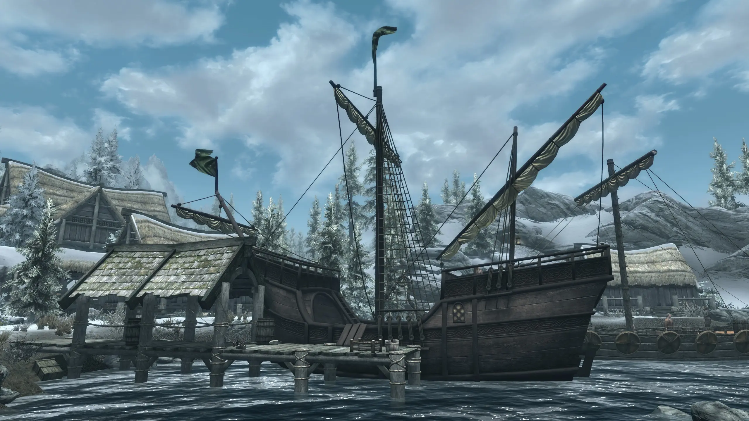 The Fairheart - Player-Owned Ship Home at Skyrim Special Edition Nexus ...