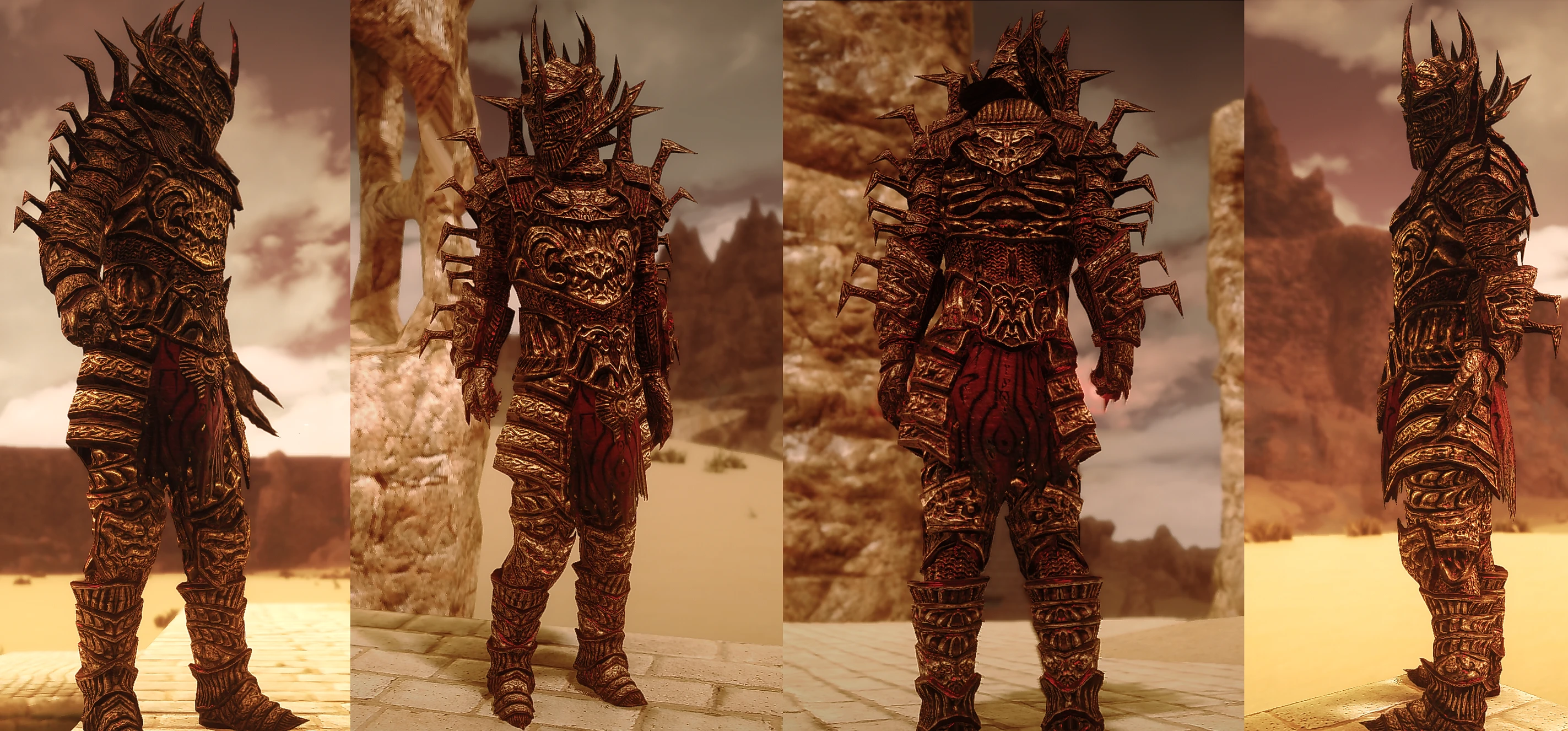 Dremora Sets Mihail Armors And Clothes FR At Skyrim Special Edition   77042 1665679954 207647270 