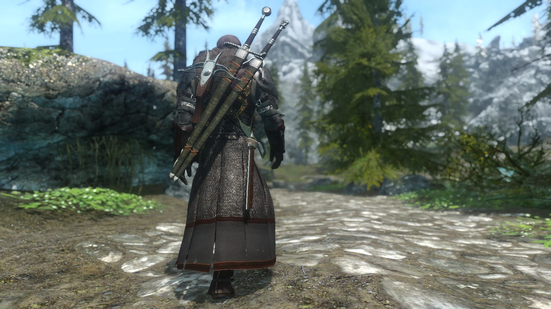 Skyrim the witcher 3 armors фото 76