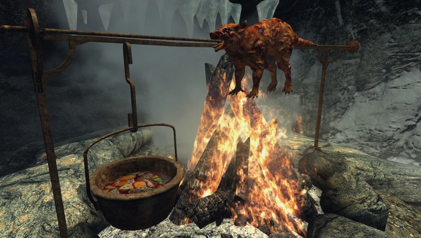 Campfire Replacer at Skyrim Special Edition Nexus - Mods and Community