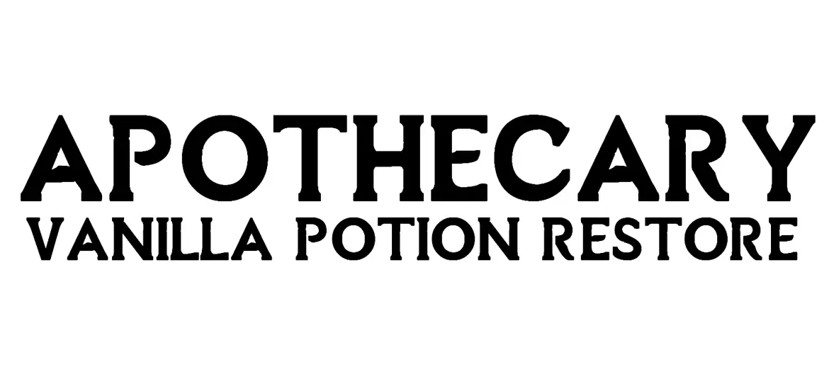 Apothecary - Vanilla Potion Restore at Skyrim Special Edition Nexus ...