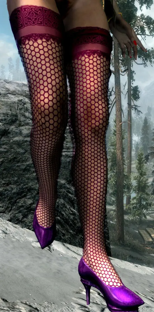 Newmiller High Heels And Stockings Unp Sse At Skyrim Special Edition Nexus Mods And Community
