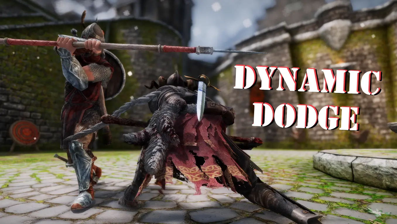 Skyrim se dodge animation