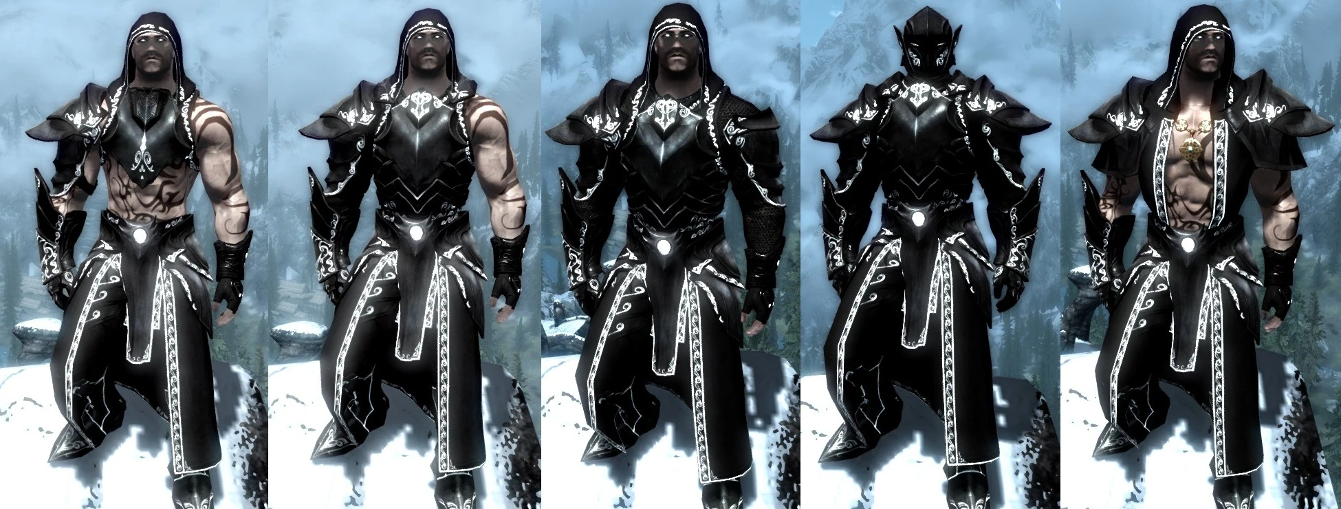 Male Cleric Armor Variants Sse At Skyrim Special Edition Nexus Mods, male c...