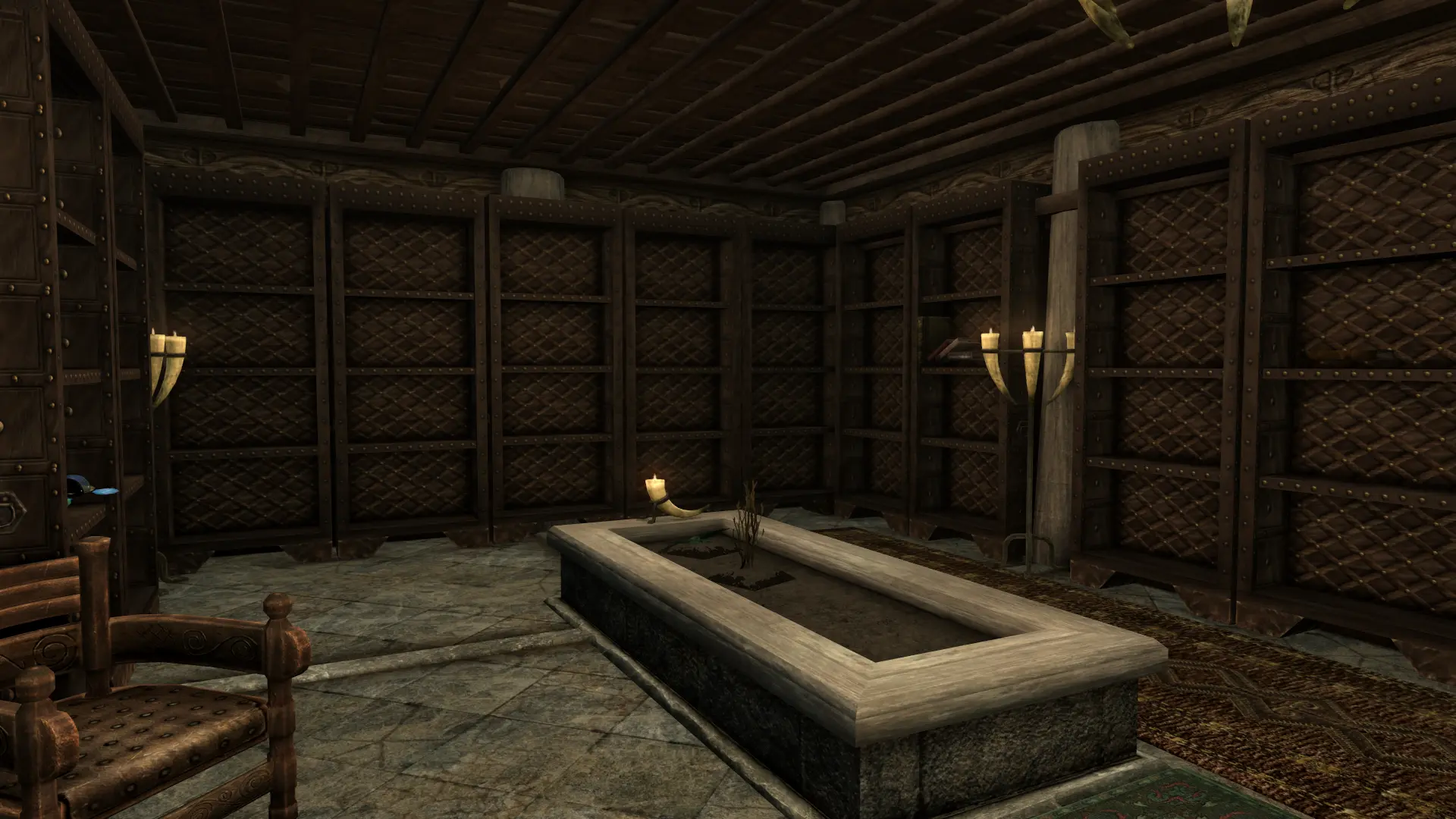 Lakeview Manor Library Reorganized At Skyrim Special Edition Nexus   81586 1672310992 125835973 