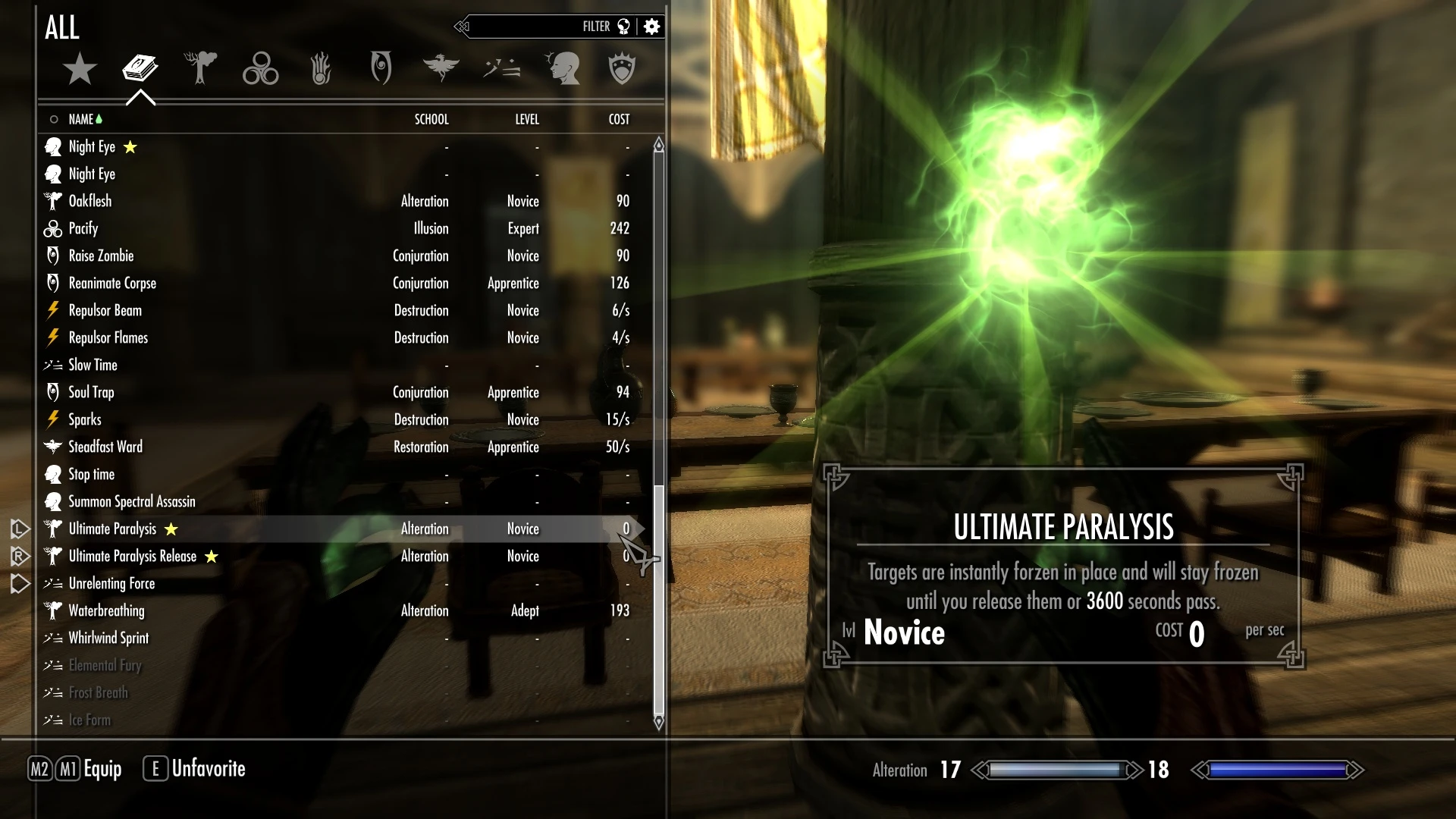 Ultimate Paralysis Spell at Skyrim Special Edition Nexus - Mods and ...