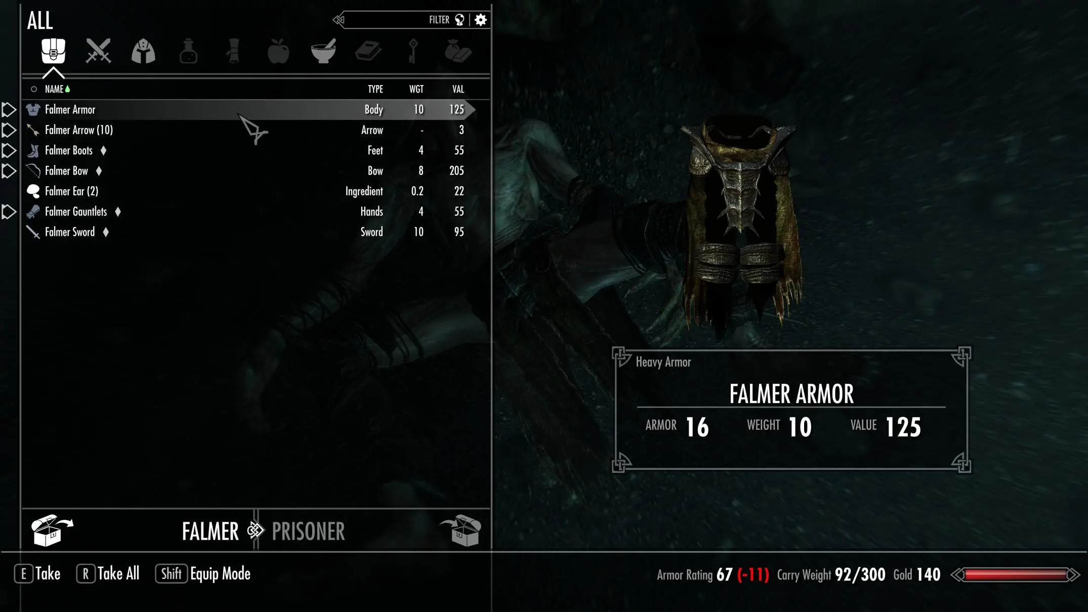 Falmer Equip Armor at Skyrim Special Edition Nexus - Mods and Community