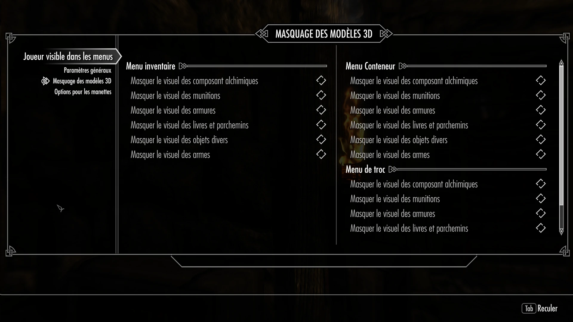 Show Player In Menus - French At Skyrim Special Edition Nexus - Mods 