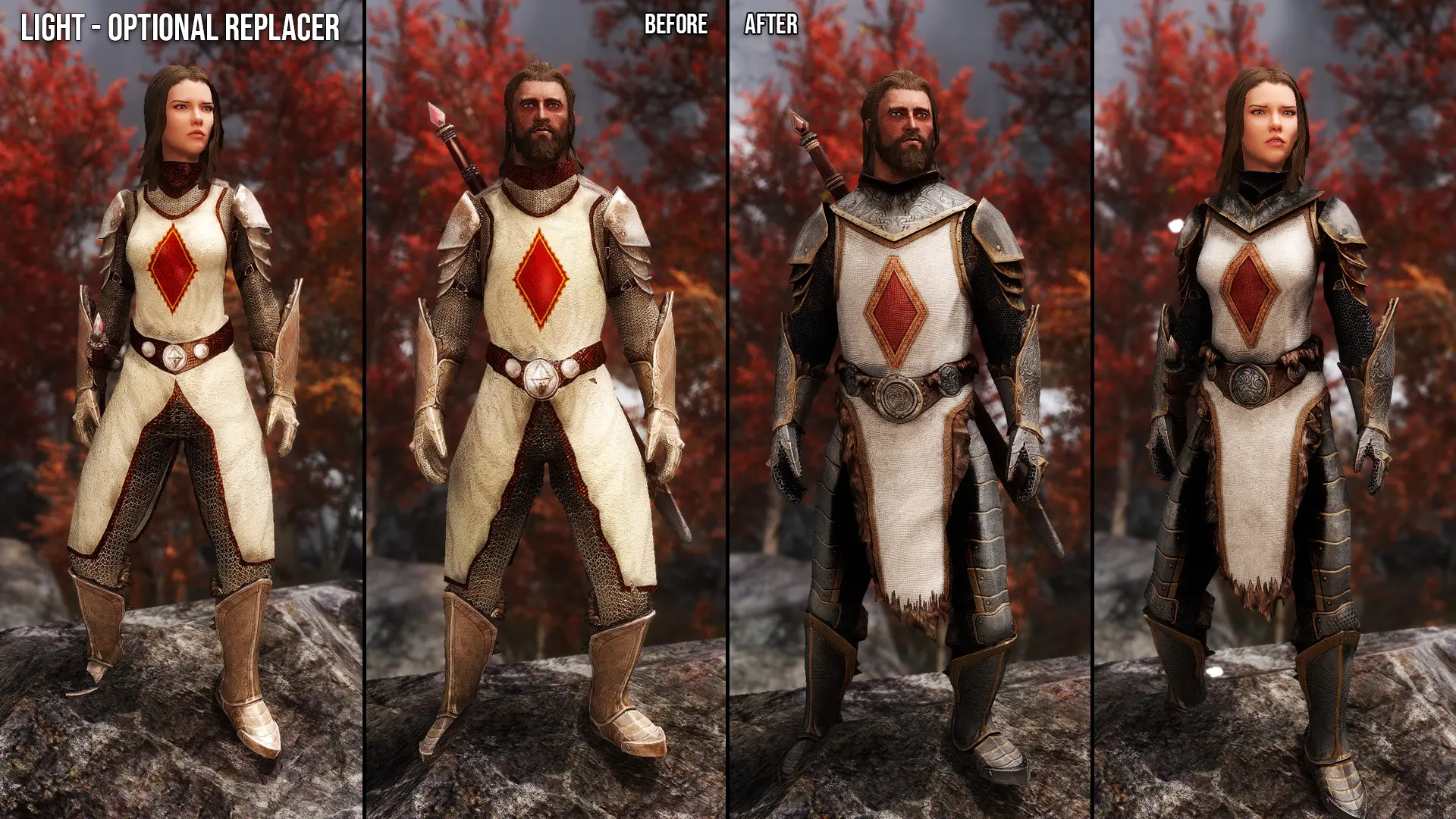 Legacy of the Dragonborn - Armor of the Crusader Retexture SE at Skyrim ...