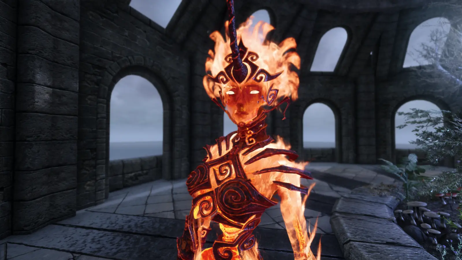 Flame Atronach SE At Skyrim Special Edition Nexus Mods And Community   114429 1673277445 1941983185 