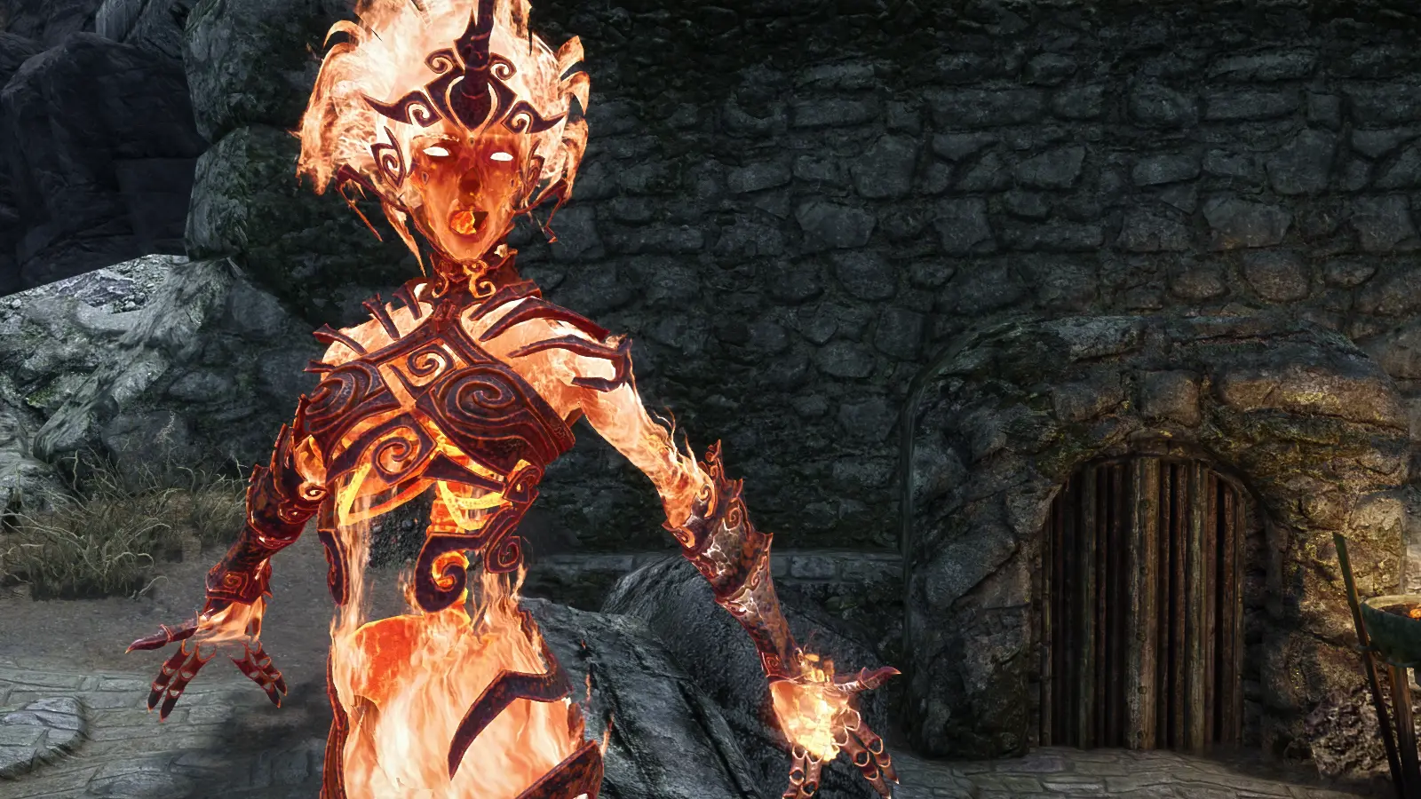 Flame Atronach SE At Skyrim Special Edition Nexus Mods And Community   114429 1673277471 237919840 