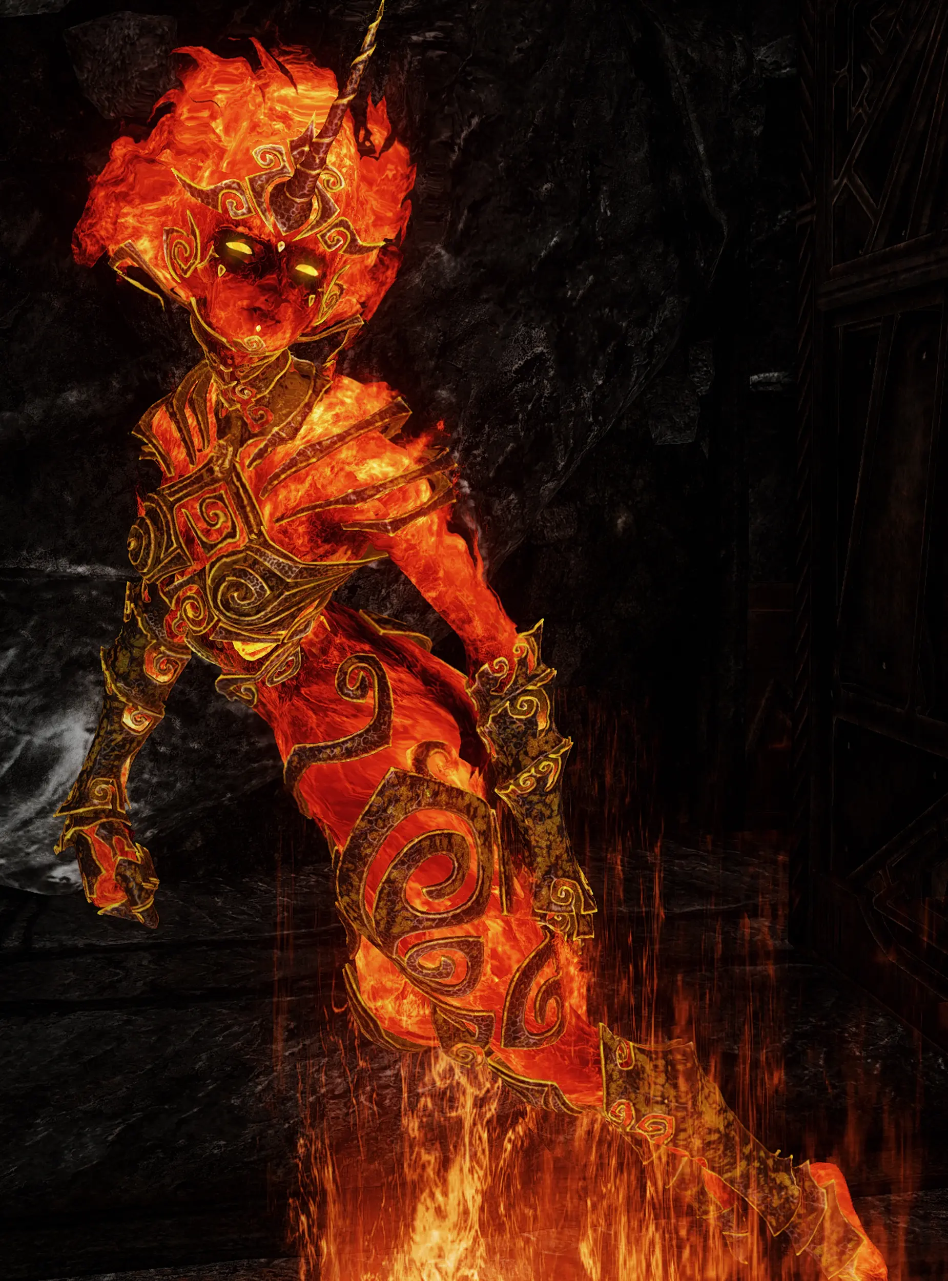 Flame Atronach SE At Skyrim Special Edition Nexus Mods And Community   82382 1678764211 1223194034 