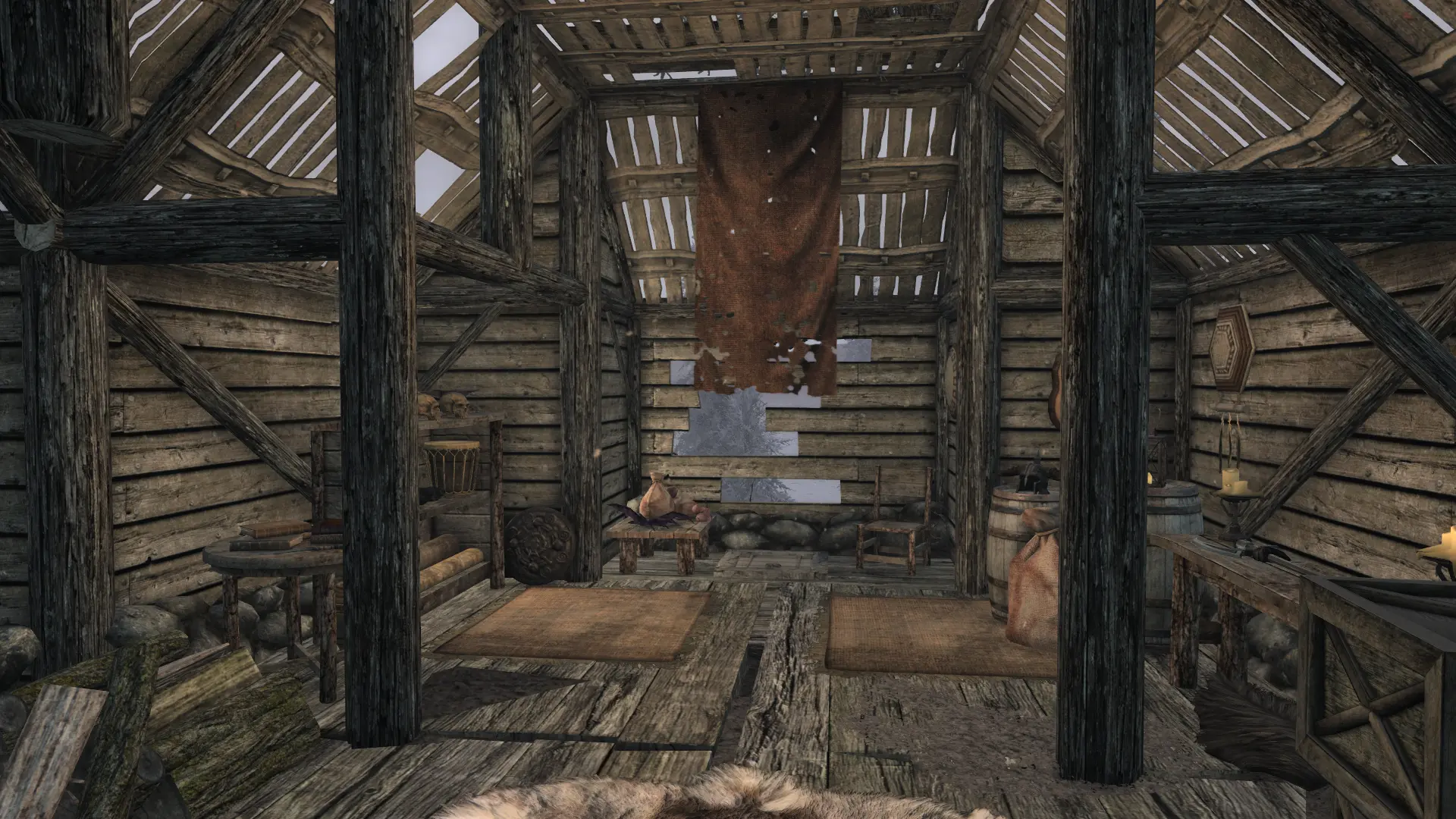 Solstheim Shack Player Home - Hrodulf's House Cabin at Skyrim Special ...