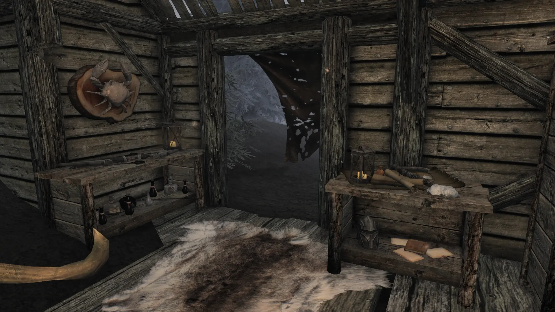 Solstheim Shack Player Home - Hrodulf's House Cabin at Skyrim Special ...