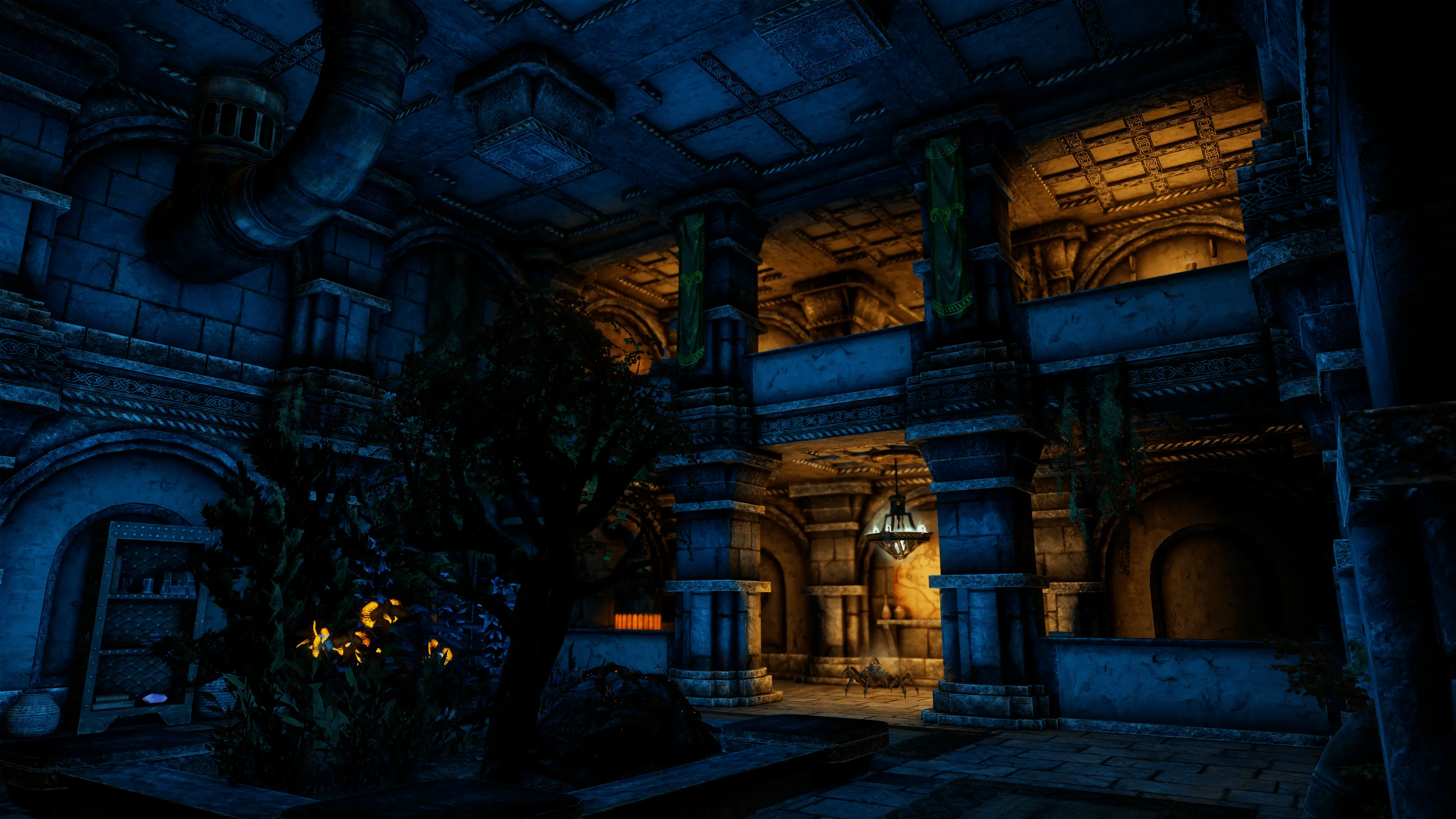 Initium - Mechanical Underground Home at Skyrim Special Edition Nexus ...