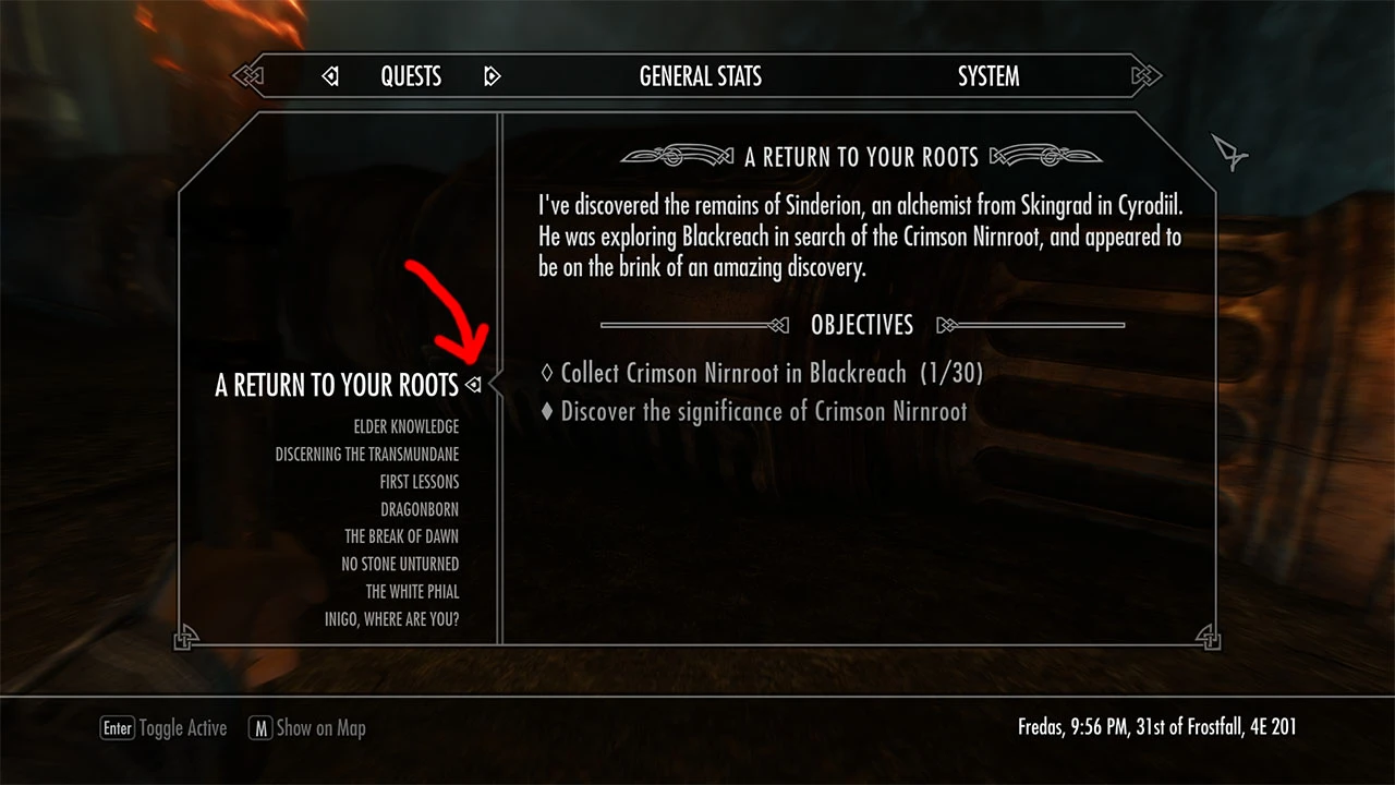 Crimson Nirnroot Quest Markers At Skyrim Special Edition Nexus Mods   8386 0 1487571871 