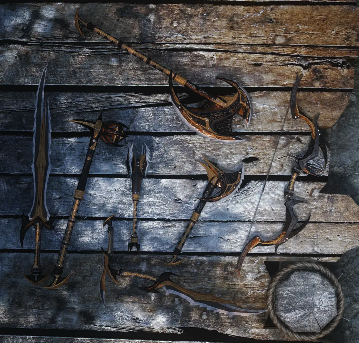 Daedric Weapons Retexture 2 0 At Skyrim Special Edition Nexus Mods   84389 1675714883 1186289858 